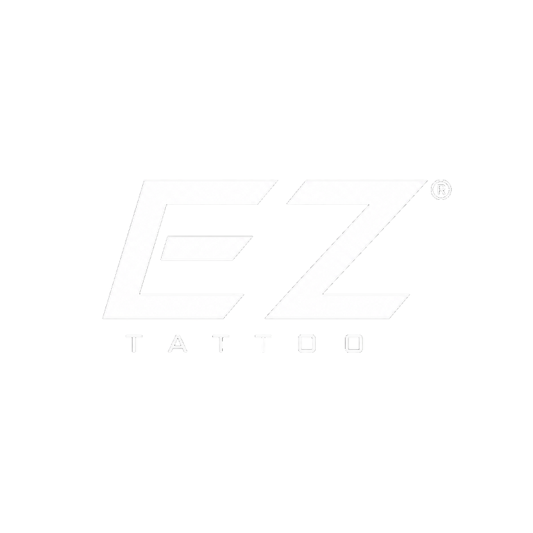 لوگوی برند ای زد EZ تولیدکننده دستگاههای تتو، کارتریج و تجهیزات حرفهای تاتو