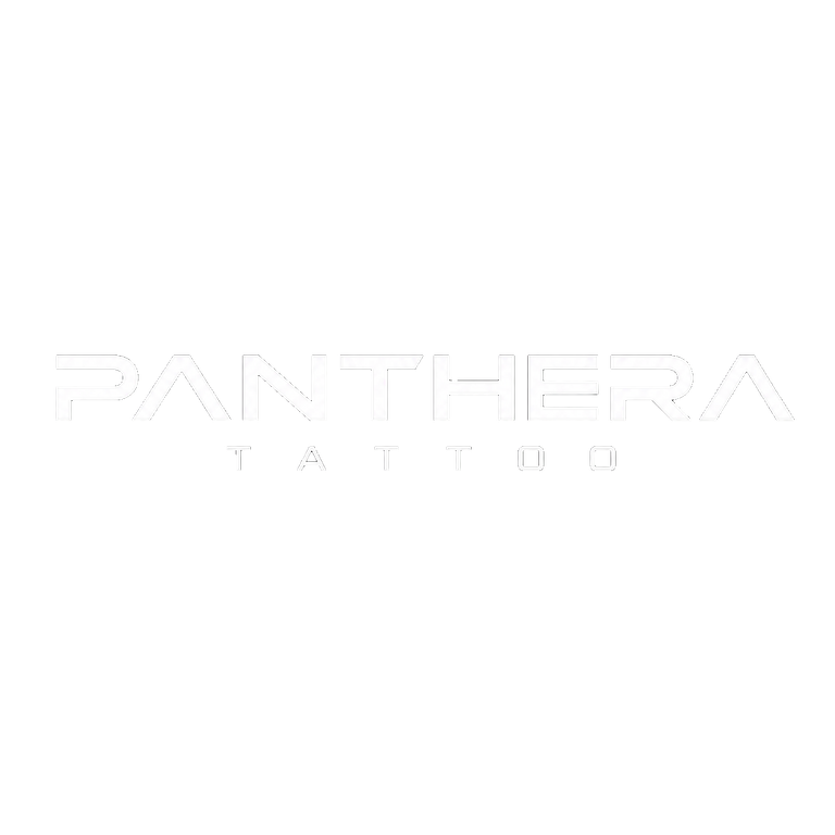 لوگوی برند پنترا Panthera تولیدکننده رنگهای حرفهای تتو و محصولات تخصصی تاتو