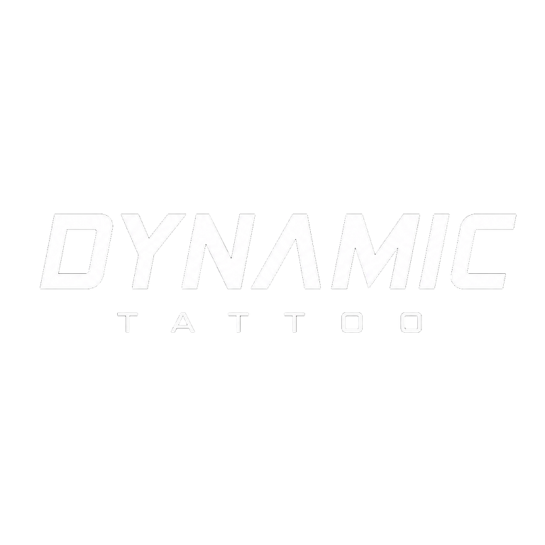 لوگوی برند داینامیک Dynamic تولیدکننده رنگهای حرفهای تتو و جوهر تاتو اورجینال
