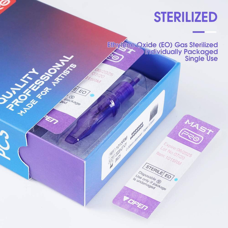 بستهبندی تکی سوزن پن مست 9M1 استریل شده