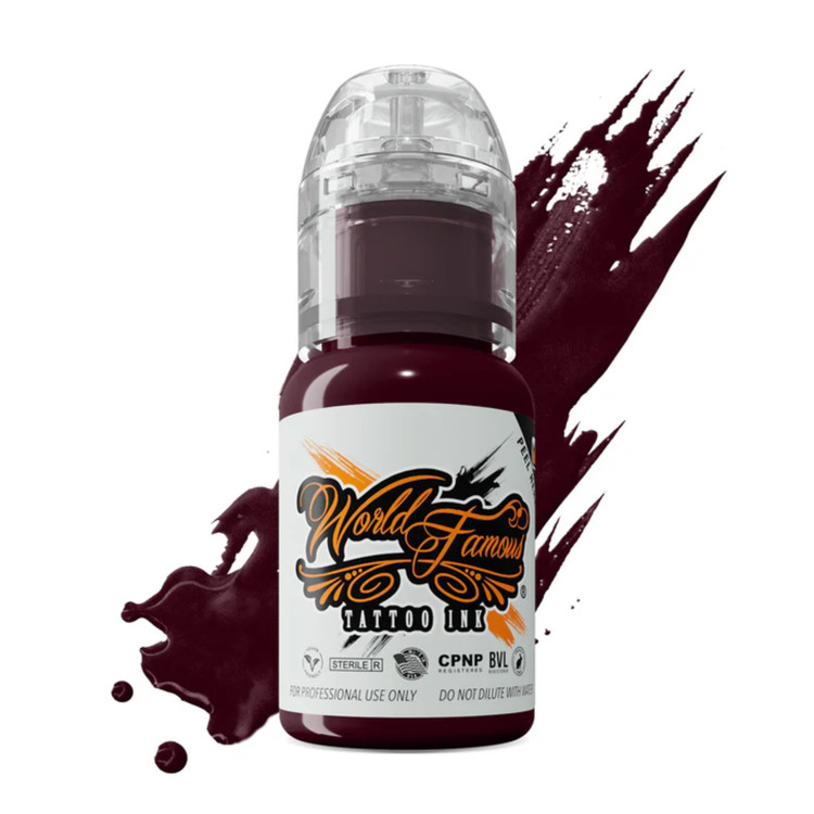 رنگ تتو بورگاندی وردفیمس 15 میل - نمای محصول