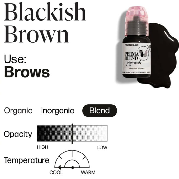 رنگ قهوهای تیره پرمابلند - شیشه 15 میل