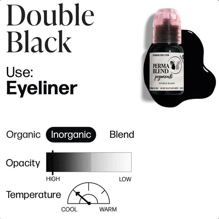 رنگ مشکی دابل بلک پرمابلند - شیشه 15 میل