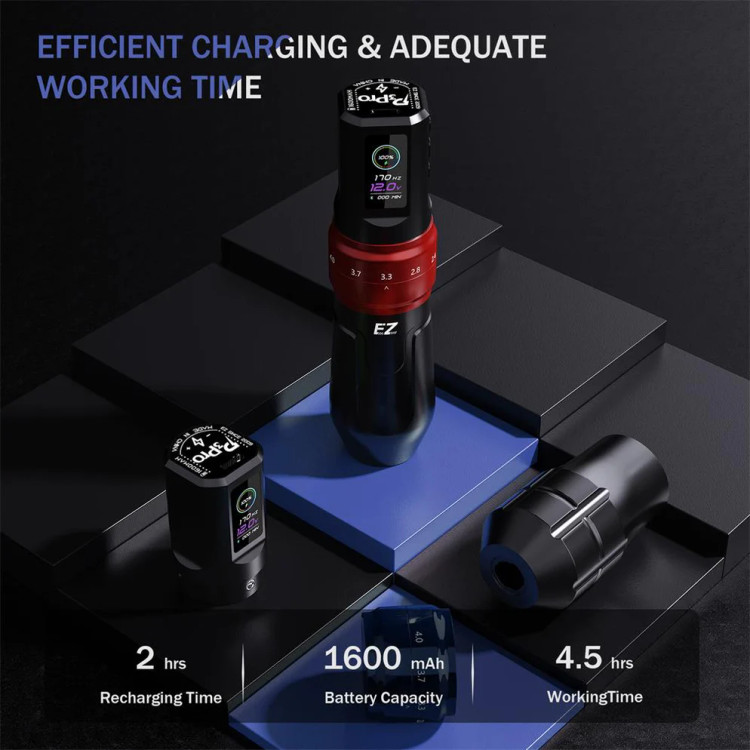 دستگاه تتو پن P3 Pro EZ - جزئیات بدنه