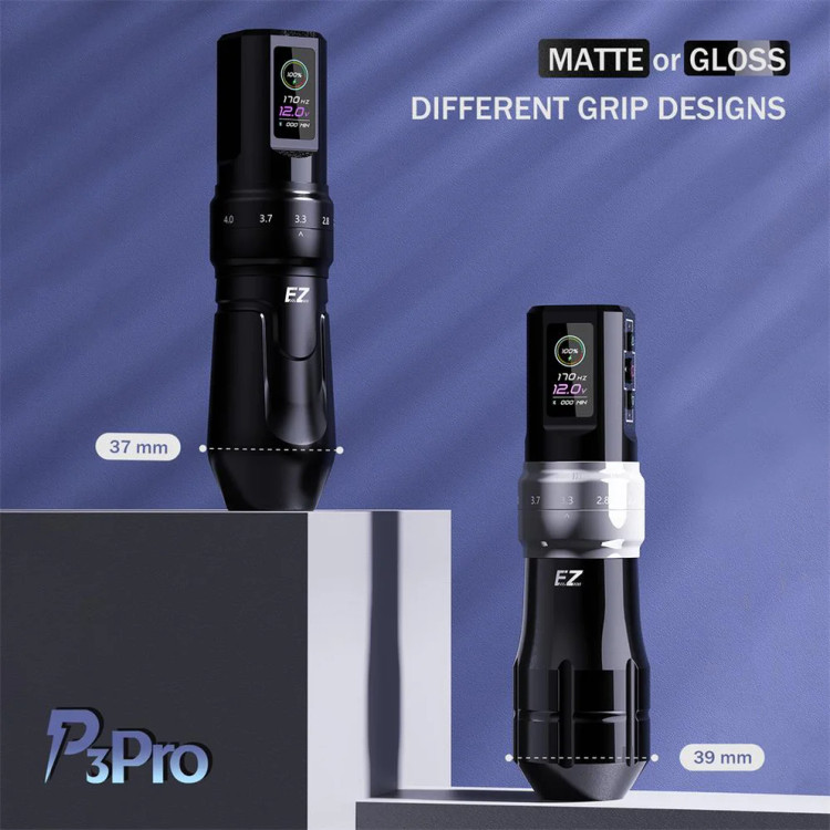 دستگاه تتو پن P3 Pro EZ - در حال کار